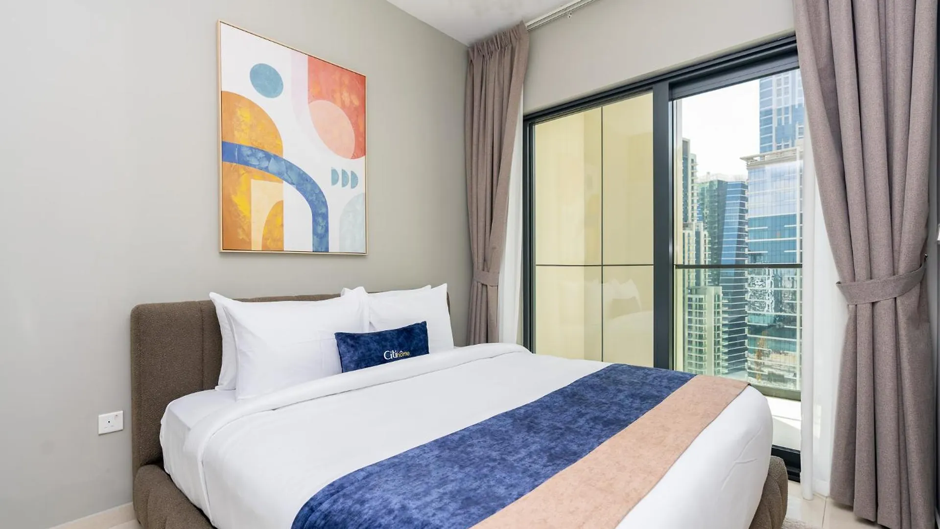 Lejlighed Citihome-1Br In Business Bay Overlooking The Canal Dubai Forenede Arabiske Emirater